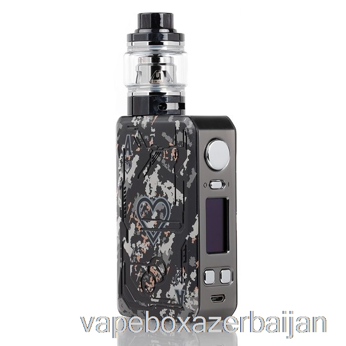 E-Juice Vape Teslacigs POKER 218W Starter Kit Black